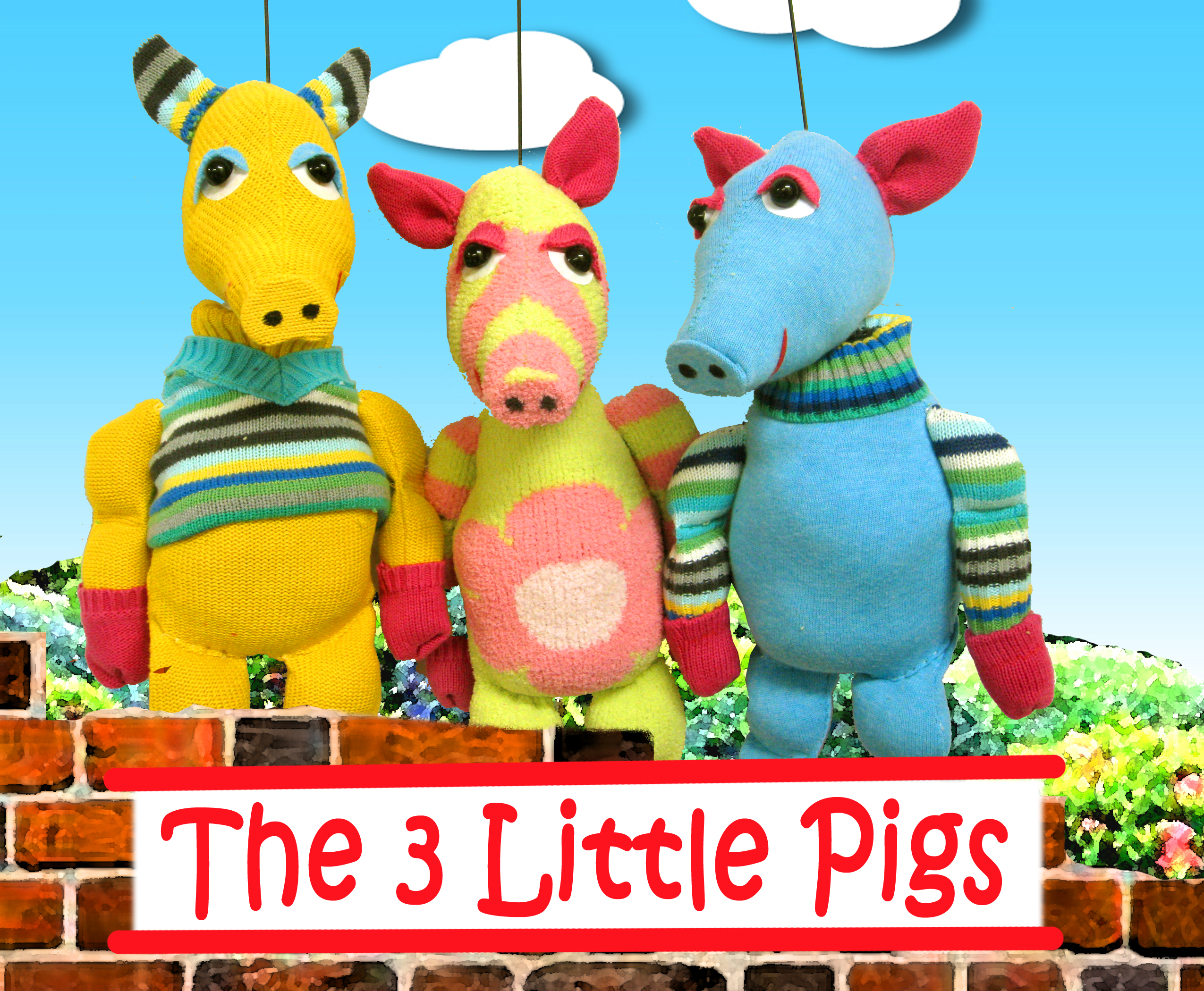 Puppet Show: The Three Little Pigs - Fairytale Town